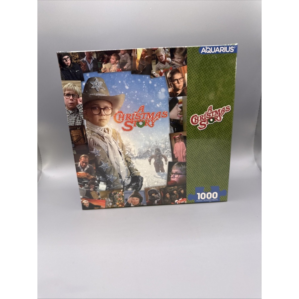 A Christmas Story 1000 Piece Jigsaw Puzzle Ralphie #62-914 Aquarius Sealed
